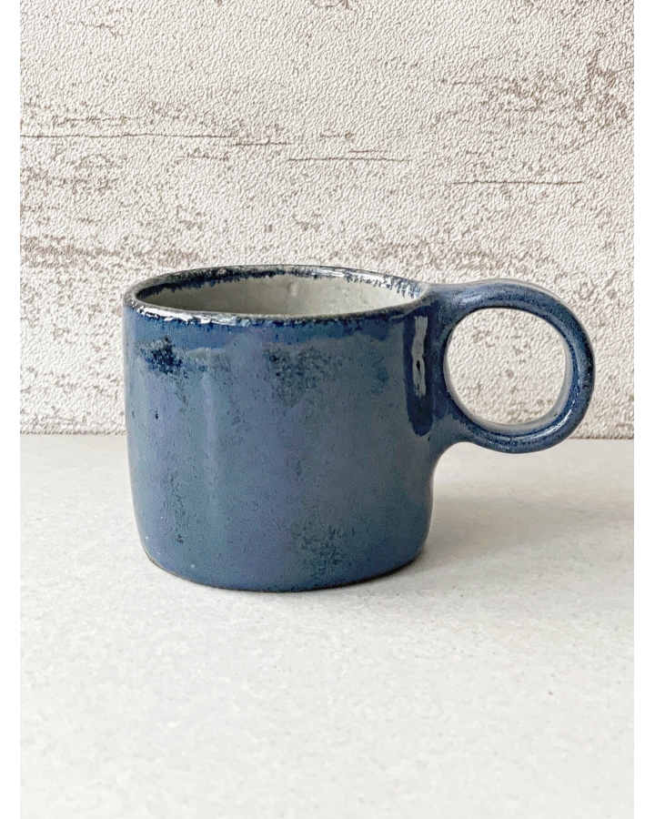 Kubek ceramiczny OLD BLUE 160 ml